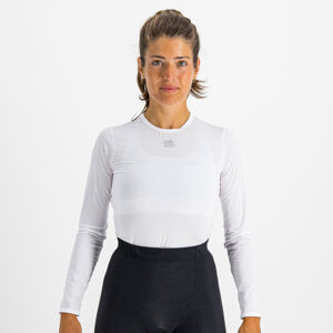 SPORTFUL Cyklistické tričko s dlhým rukávom - LIGHT - biela S