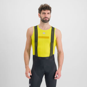 SPORTFUL Cyklistické tričko s krátkym rukávom - PRO BASELAYER - žltá S