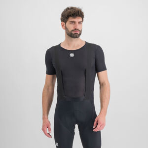 SPORTFUL Cyklistické tričko s krátkym rukávom - THERMODYNAMIC LITE - čierna