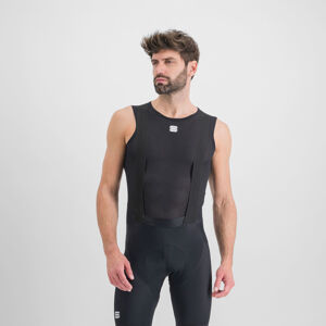 SPORTFUL Cyklistické tričko bez rukávov - THERMODYNAMIC LITE - čierna L