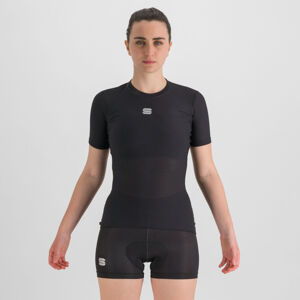 SPORTFUL Cyklistické tričko s krátkym rukávom - BODYFIT PRO - čierna XL