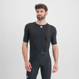 SPORTFUL Cyklistické tričko s krátkym rukávom - MIDWEIGHT LAYER - čierna L
