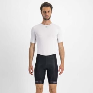 SPORTFUL Cyklistické nohavice krátke bez trakov - NEO - čierna