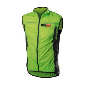 BIOTEX Cyklistická vesta - X-LIGHT - zelená/čierna S