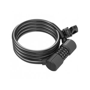 SYNCROS zámok na bicykel - MASSET COIL LOCK - čierna