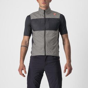 CASTELLI Cyklistická vesta - UNLIMITED PUFFY - šedá