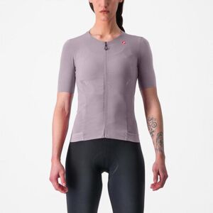 CASTELLI Cyklistický dres s krátkym rukávom - PREMIO W - fialová XS