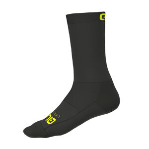 ALÉ Cyklistické ponožky klasické - TEAM  - čierna M