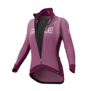 ALÉ Cyklistická vetruodolná bunda - SWITCH COMBI LADY - ružová S