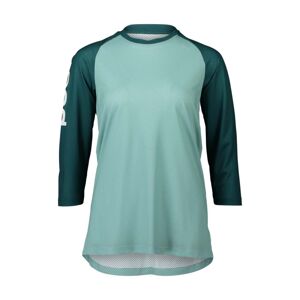 POC Cyklistický dres s krátkym rukávom - MTB PURE 3/4 LADY - modrá/svetlo modrá