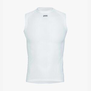 POC Cyklistické tričko bez rukávov - ESSENTIAL LAYER - biela L