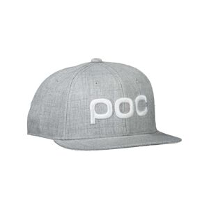 POC Cyklistická čiapka - CORP - šedá/biela