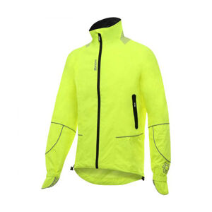 SANTINI Cyklistická vetruodolná bunda - GR 44 - žltá M
