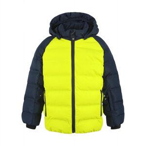 COLOR KIDS-Ski jacket quilted, AF10.000, sulphur spring Modrá S