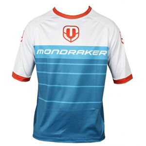 MONDRAKER-Enduro/Trail Jersey short, petrol/white/red Mix XS