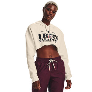 UNDER ARMOUR PROJECT ROCK-UA PROJECT ROCK Crop Flce Hdy-WHT Šedá L