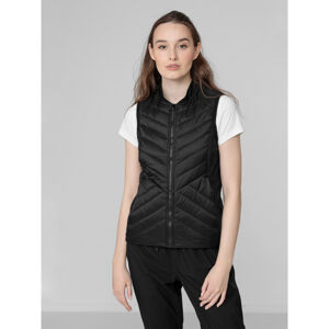4F-WOMENS VEST BZD060-20S-DEEP BLACK Čierna L