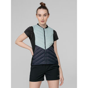 4F-WOMENS VEST BZD060-47S-MINT Šedá S