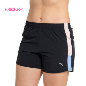 ANTA-Shorts-WOMEN-862125503-1-Basic Black/Fall Rainbow Powder Čierna L