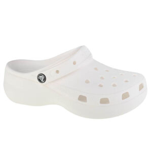 CROCS-Classic Platform Clog W white Biela 38/39