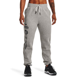 UNDER ARMOUR PROJECT ROCK-UA PROJECT ROCK Hm Gym Flc Pant-GRY Šedá S