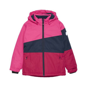 COLOR KIDS-Ski Jacket - Colorblock, fuchsia purple Ružová S