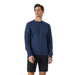 4F-MENS SWEATSHIRTS H4Z21-BLM028-32S-DENIM Modrá S