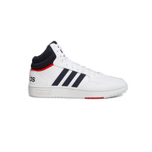 ADIDAS-Hoops 3.0 Mid cloud white/legend ink/vivid red Biela 41 1/3