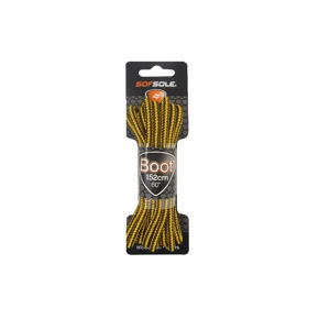 SOFSOLE-LACES OUTDOOR 801959 LIGHT BROWN WAXED 183 CM Hnedá 183 cm
