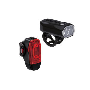 LEZYNE-KTV DRIVE PRO 300+ /  KTV DRIVE+ PAIR Čierna